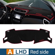 aihei Abaiwai สำหรับ Nissan Qashqai J11 2014-2020 2021 3d Auto Dashboard ฝาครอบ Dash Mat Sun Shade โ