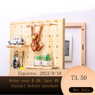 🌈Electric Meter Box Shielding Box Decorative Painting Wire-Wrap Board Punch-Free Solid Wood Distributing Box Decorative