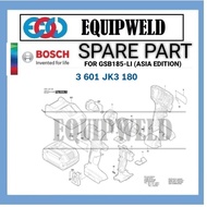 SPARE PART - BOSCH DC MOTOR / STATOR COIL / ELECTRONIC MODULE SWITCH / GEAR BOX / HOUSING FOR GSB185