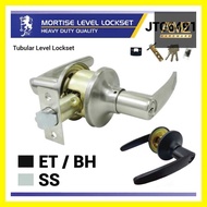 JTC Handle Lockset Series JTL-6491(ET) / Tombol Pintu Bilik Rumah / Black / Silver