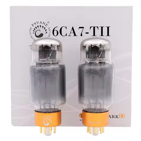 PSVANE 6CA7-TII 6CA7 Vacuum tube Upgrade EL34 EL34C 6P3P KT66 6V6 KT77 HIFI Audio Valve Electronic t