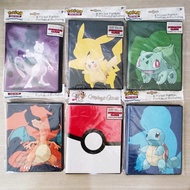 Ultra Pro Pokemon 4-Pocket A5 Portfolio Binder Book Album 80 Cards Pikachu Mew Mewtwo Charizard Snor