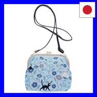 Marushin Ghibli Clasp Shoulder Pouch Gobelin Weave Woven Name