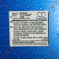 CS DBL20/DB-L20A Sanyo VPC-CG6 CA6 CG9 CA8 J4 E6E7 CA65 Camera Battery