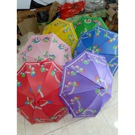 SALE Cute Colorful Children's Umbrella with Unique Design, Comfortable Grip, Length 53 cm, Diameter 