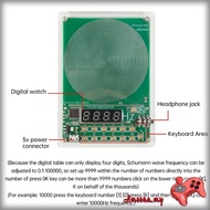 AMOONA Schumann Waves Frequency Generator 0 01Hz 100000Hz Sine Waves  Stability Digitals Circuit