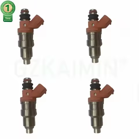4pcs 23250-11050 Fuel Injector FOR TOYOTA STARLET COROLLA GLANZA 4E-FE 1.3