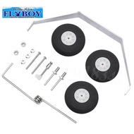 Aluminum Main Landing Gear Wheel Tire Kit RC Airplane Cessna 182