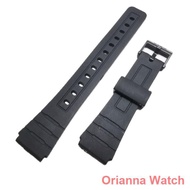medical watch ✱() Casio F-91W-1DG /94W Watch Band. PU RUBBER QUALITY