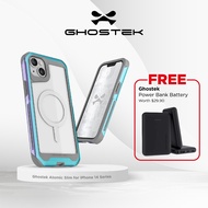 Ghostek Atomic Slim iPhone 14 Series Magnetic Charge Case W/Free Ghostek Power Bank Battery Worth $29.99