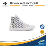 Converse รองเท้าผ้าใบ รองเท้าแฟชั่น รองเท้าผู้หญิง รองเท้า converse แฟชั่นผู้หญิง คอนเวิร์ส Women All Star VLTG HI 566275CH9GI (2090)