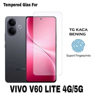Tempered Glass VIVO V60 LITE Anti-Scratch Premium Clear Glass