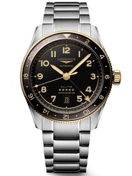 LONGINES นาฬิกาผู้ชาย Spirit Zulu Time รุ่น L38125536 Anthracite