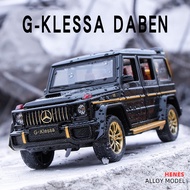 1:32 Mercedes Benz Brabus G63 G-class Alloy Miniature Car Model Diecast Metal Scale Car Model Sound＆