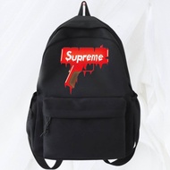 Tas Ransel Supreme Distro Kanvas Cordura Premium Backpack Tas Sekolah Keren Sablon Distro