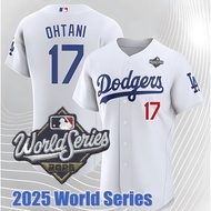 Men's 2025 World Series MLB Jersey Elite Los Angeles Dodgers Shohei Ohtani Blue Baseball Player Jers
