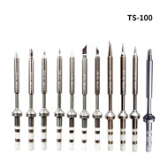 [Big discount]TS100 Soldering Iron Tips Replacement Accessories Electric Solding PCB TS-I K