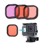 Dive Filter for GoPro Hero 9 10 11 Waterproof Housing Case Enhances Underwater Video Photography Col