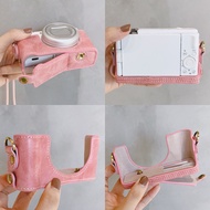 NIYI Camera Half Case for Sony ZV1F ZV1M2 Protector Baseplate Rough Cover Base Shoulder Neck Strap B