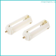 YIN 2 Pcs  Holder for Case Box 3 AAA LR03 For Flashlight Torch New