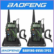 Baofeng`RNUV-5R'e%Set*b~of@U@w@J@u@RF 2 VHF/UHF Dual Band Two-Way Radio Handheld Walkie Talkie Lon