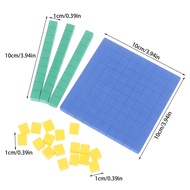 New 130Pcs Base Ten Blocks For Math Place Value Blocks Base 10 Math Manipulatives Number Concepts Ma