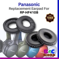 1Pair Panasonic RP-HF410B Street Wireless Headphone Replacement Ear Pads Cushion Earpad - Black