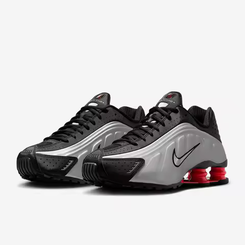 Nike Authentic Shox R4 Women's Air Column Sports Training Breathable Running Shoes AR3565-011
