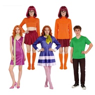 Scooby-Doo Themed Cosplay Set - Wilma & Daphne Skirt and Top
