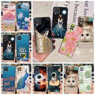 For Samsung Galaxy A12 Case F12 M12 New Fashion Painted Back Cover Soft Silicone Phone Case For Samsung M12 A 12 GalaxyA12 Shell