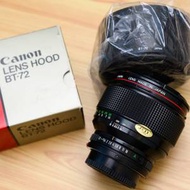 收藏品 Canon FD 85mm f1.2 L 紅圈 98%...