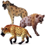 WAY2TOP Spotted Hyena Model Gift Educational Toy Kids Cognition Lifelike Wildlife