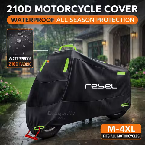 For Honda Rebel 300 Rebel 500 CMX Rebel300 Rebel500 Motorcycle Cover Waterproof Outdoor Scooter UV P