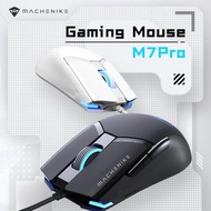 Machenike M7Pro Wired Gaming Mouse USB Instant A825 12800DPI 1000Hz 7 Button 65g RGB For Laptop PC M