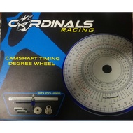 CARDINALS Camshaft Timing Degree Wheel Blue