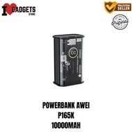 POWERBANK 10000MAH AWEI POLYMER POWERBANK P165K FAST CHARGING TYPE C 22.5W