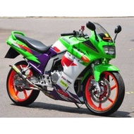 KAWASAKI Striping Sticker SERPICO 150 transparent variation MAXDECALL can be requested