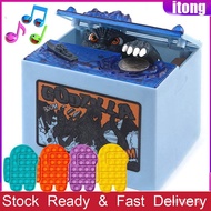 Godzilla toys coin bank saving box Musical Electronic kids Coin Money Saving Piggy Bank Box IKDX