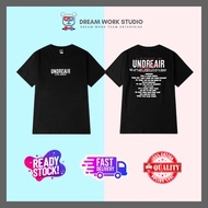 Ready Stock T-shirts Men Clothes Tops Undreair 100% Cotton Quality Short Sleeve Statement T-shirt Baju T shirt Lelaki