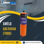 AWELD Refrigerant Gas R404A (700g) – Baby Cylinder **EAST MALAYSIA ONLY**