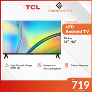 TCL Android TV LED Full HD with Dolby Audio HDR 10 (S5400A Series 32S5400A / 43S5400A) - Available in 32 Inch / 43 Inch