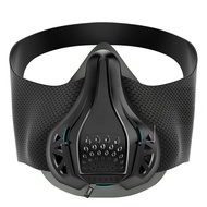 Black Breathable Detachable Shock Protective Sports Mask Running Fitness High Altitude Training Fit 