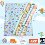 Baby Wetting Pad Rubber and Waterproof Patterned Color 35 x 40 cm 60 x 70cm Sni Brand E77 Thick Qual