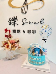咖波造型蛋糕 貓貓蟲 客製化蛋糕 生日蛋糕 紀念日 蛋糕 鑠甜點