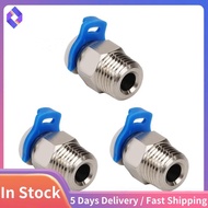3 Sets Pneumatic Connector JP4-01 Straight Air Fast Fittings 3D Printer Parts for V6 Extruder Thread
