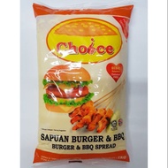 Choice Sapuan Burger & BBQ 1kg (BURGER & BBQ SPREAD)