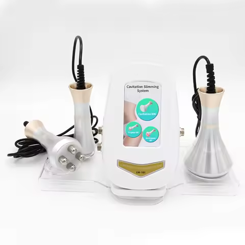 Beauty Equipment Accessories Ultrasonic Cavitation Radiofrequency Beauty Equipment Three-in-one 40K/