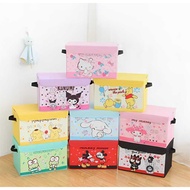 SANRIO STORAGE LID 38X25 STORAGE BOX SANRIO MULTIPURPOSE STORAGE BOX ORGANIZER
