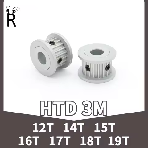 HTD3M 12teeth 14teeth 15teeth 16teeth 17teeth 18teeth 19teeth HTD 3M Pulley 3M 12T 14T 15T 16T 17T 1
