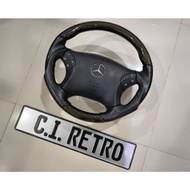 AMG W203 C32 C55 CARBON FIBER SPORT STEERING WHEEL MERCEDES BENZ